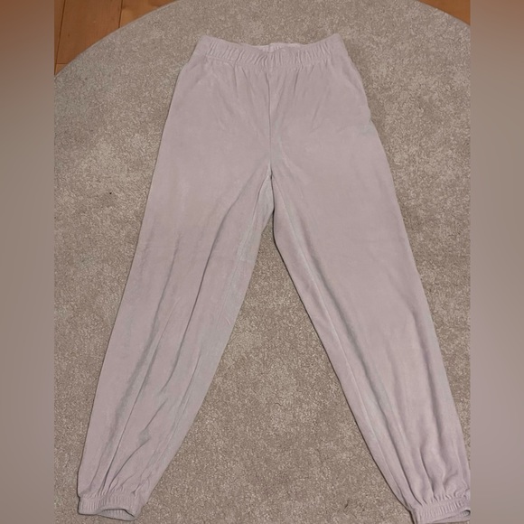 TNA ARITZIA Towel Mega fit pink pants - Picture 1 of 2